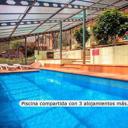 La Cabana Del Moli De La Plana Riudaura Bagian luar foto