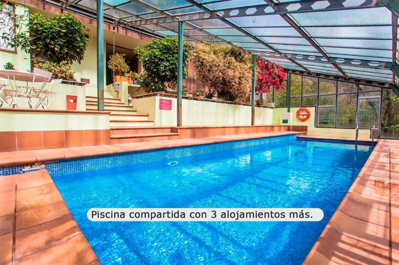 La Cabana Del Moli De La Plana Riudaura Bagian luar foto