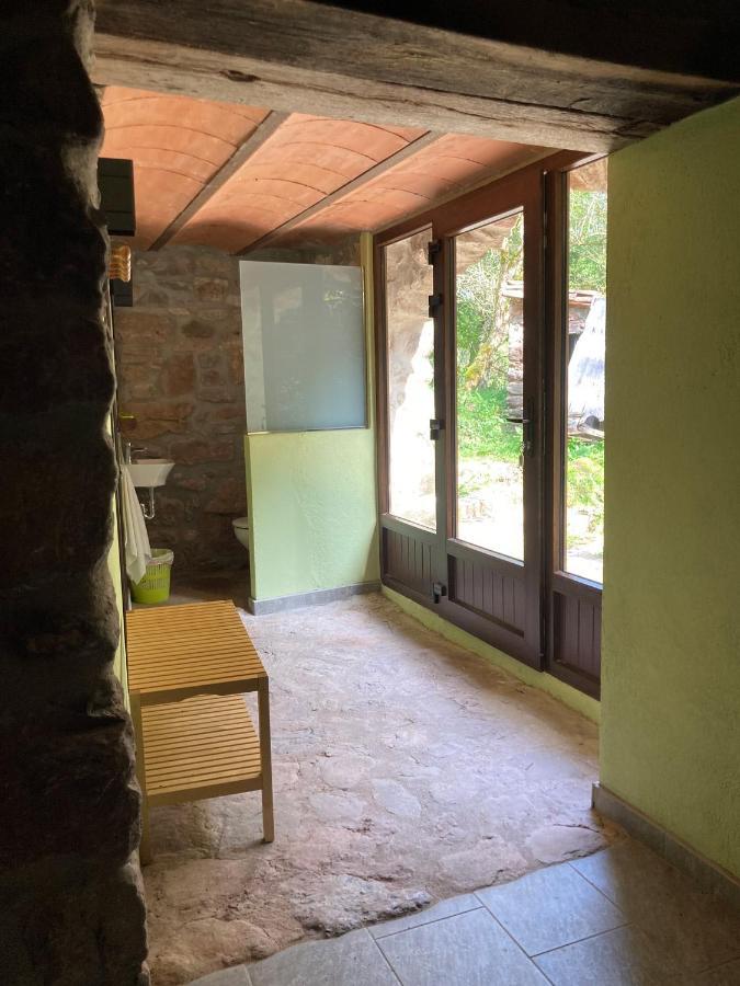 La Cabana Del Moli De La Plana Riudaura Bagian luar foto