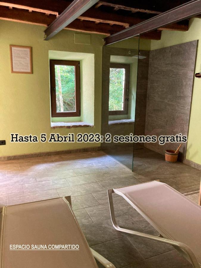 La Cabana Del Moli De La Plana Riudaura Bagian luar foto