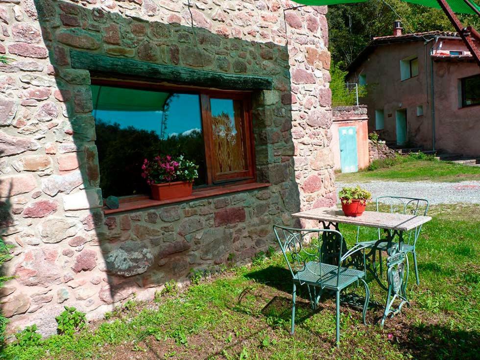 La Cabana Del Moli De La Plana Riudaura Bagian luar foto